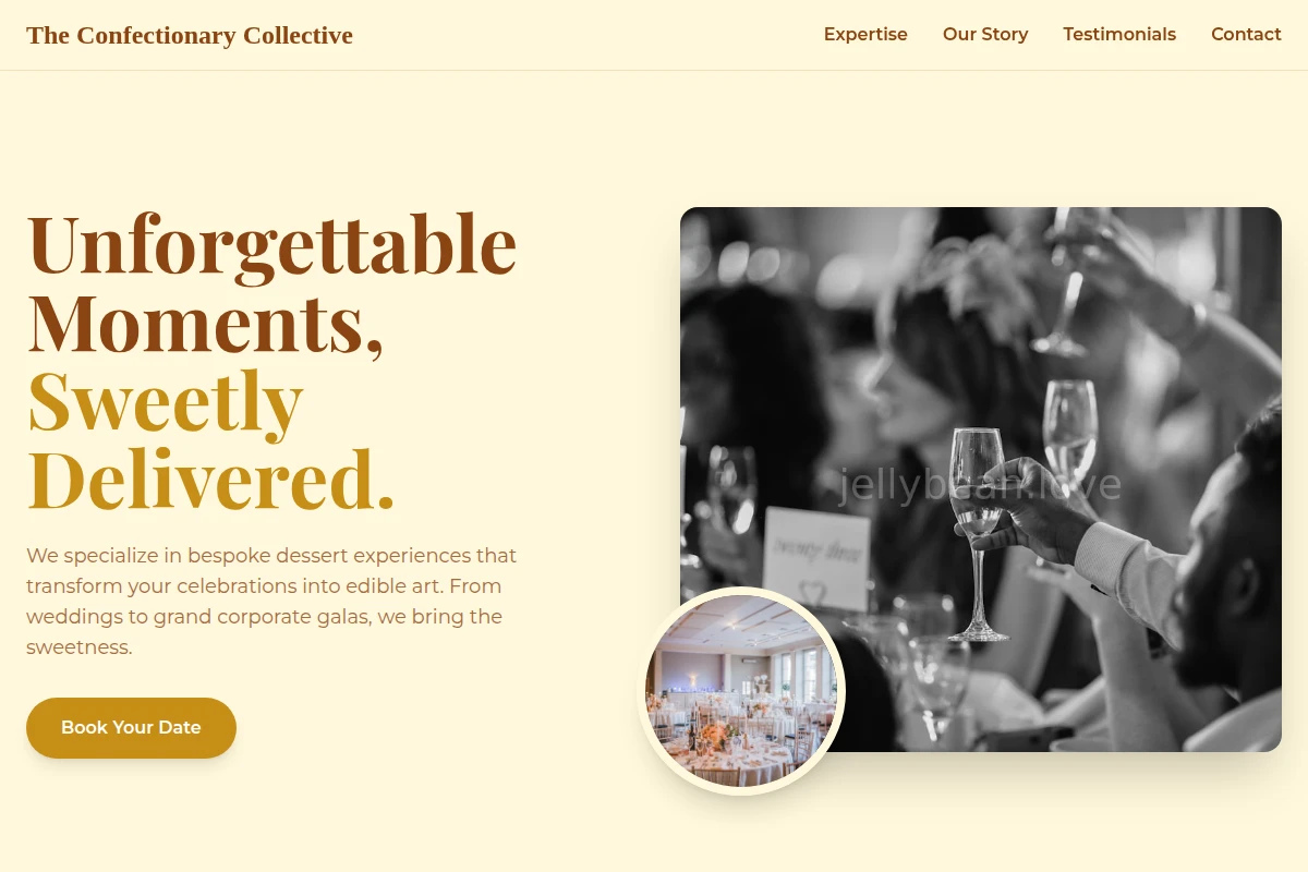 Confection Event Planning