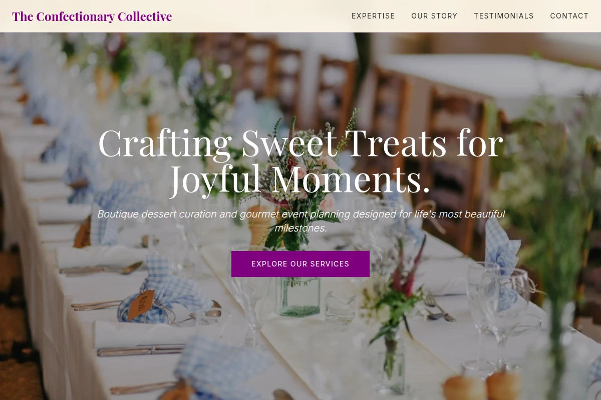 Gourmet Event Planning