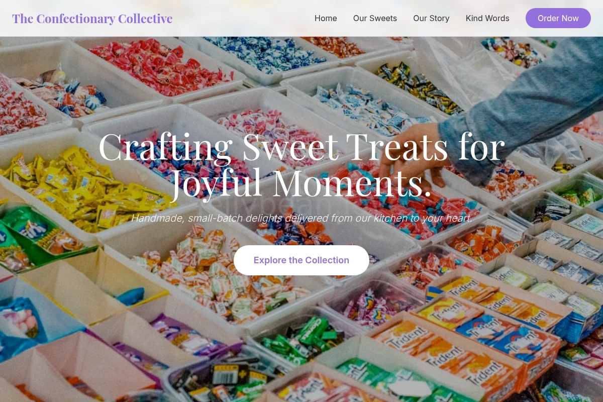 Small-batch Sweets